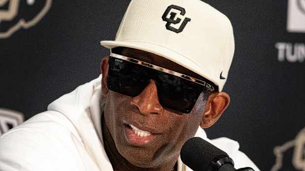 Deion Sanders at press conference